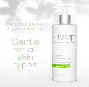 ASAP Gentle Cleansing Gel with Antioxidants - 300ml Limited Edition